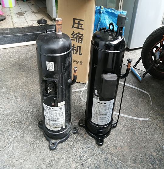 兴国中央空调压缩机的更换维修